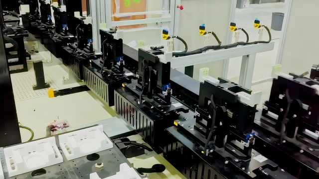 锂电池外观检测-速北水平接驳磁悬浮循环线